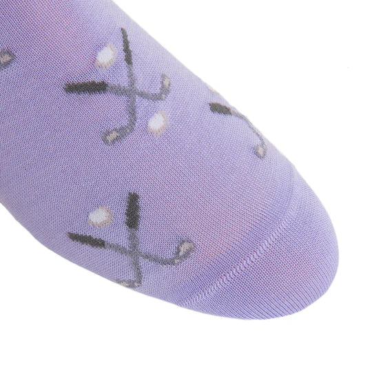 Lavender Golf Club Socks