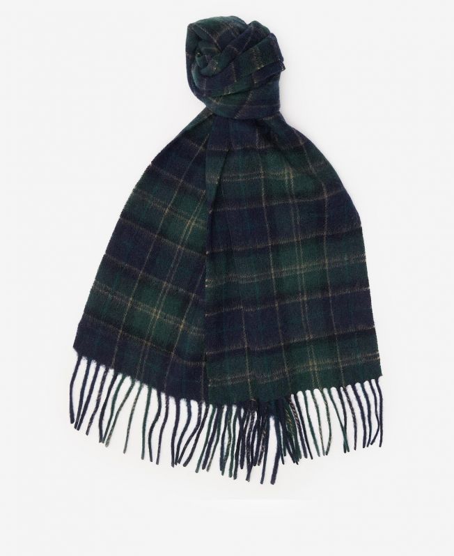 Tartan Scarf & Glove Gift Set - Green Loch Tartan