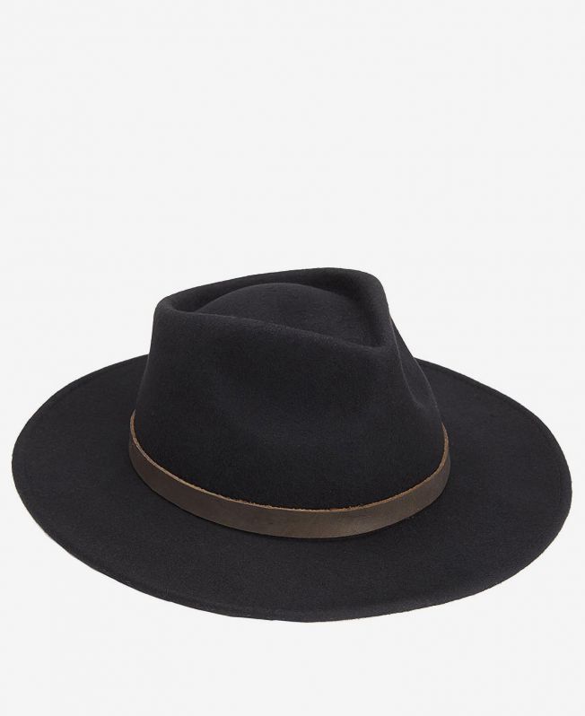 Crushable Bushman Hat - Black