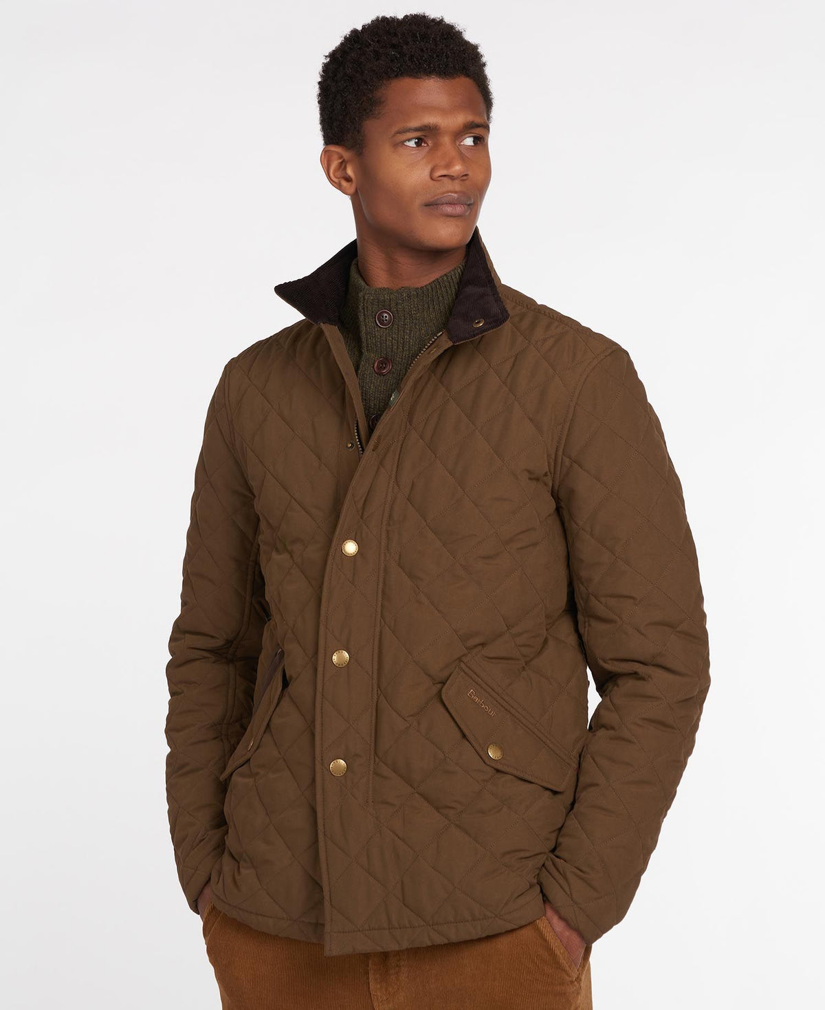 Shoveler Quilted Jacket - Dark Sand