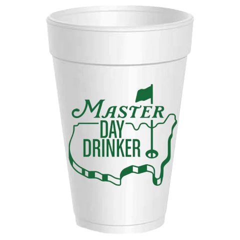 Golf Master Day Drinker Styro Cups