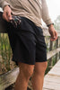 Matte Black Burlebo Performance Shorts
