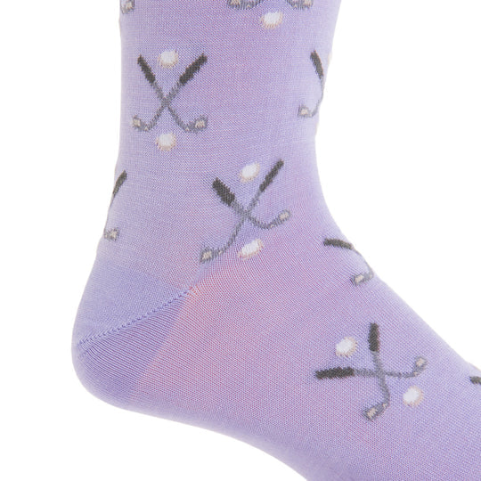 Lavender Golf Club Socks