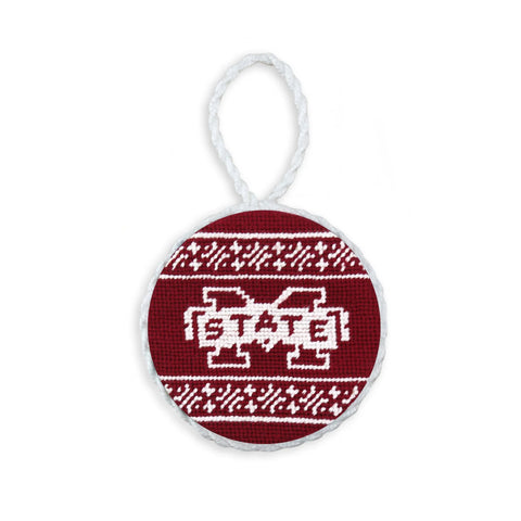 Mississippi State Fairsle Ornament