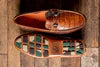 Monte Carlo Alligator Grain Horse Bit Driving Loafers
