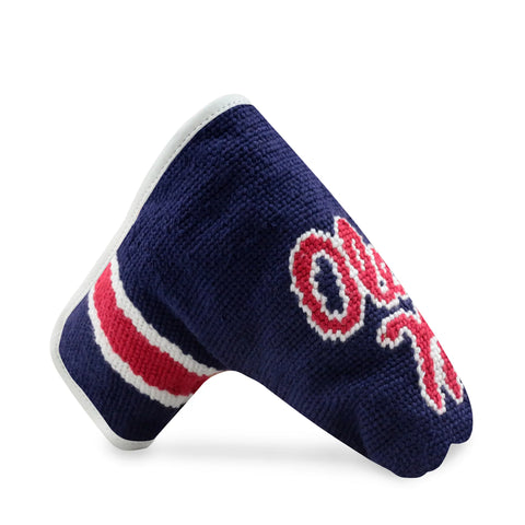 Ole Miss Needlepoint Putter Cover