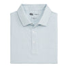 Out of Office Printed Performance Polo - Mallard Green
