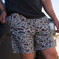 Retro Duck Camo Burlebo Performance Shorts