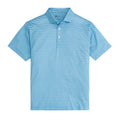 Echo Stripe Performance Pique Polo