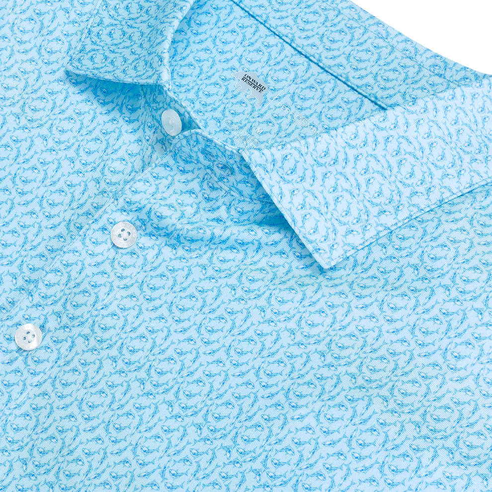 Fins Printed Polo