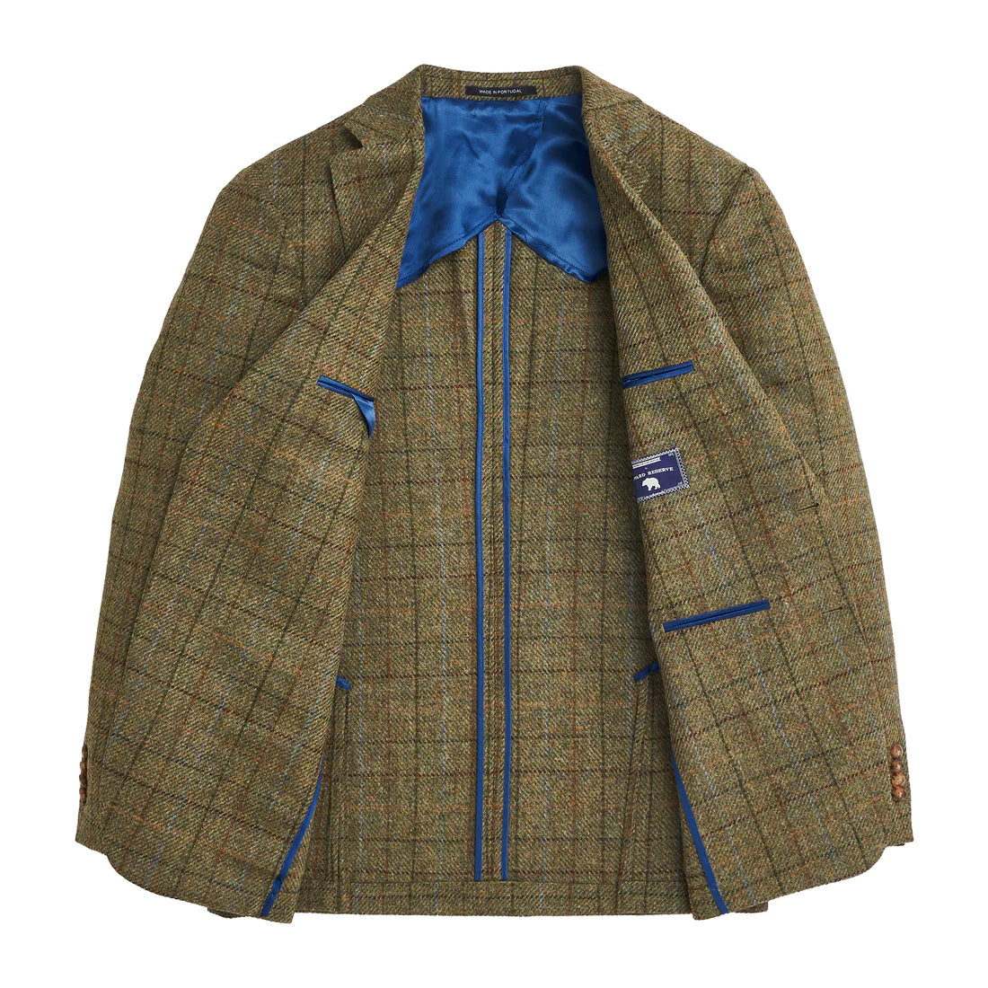 Oil Green Multi Sport Coat - Oil Green