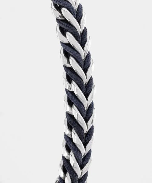 Catena Foxtail - Navy/Silver