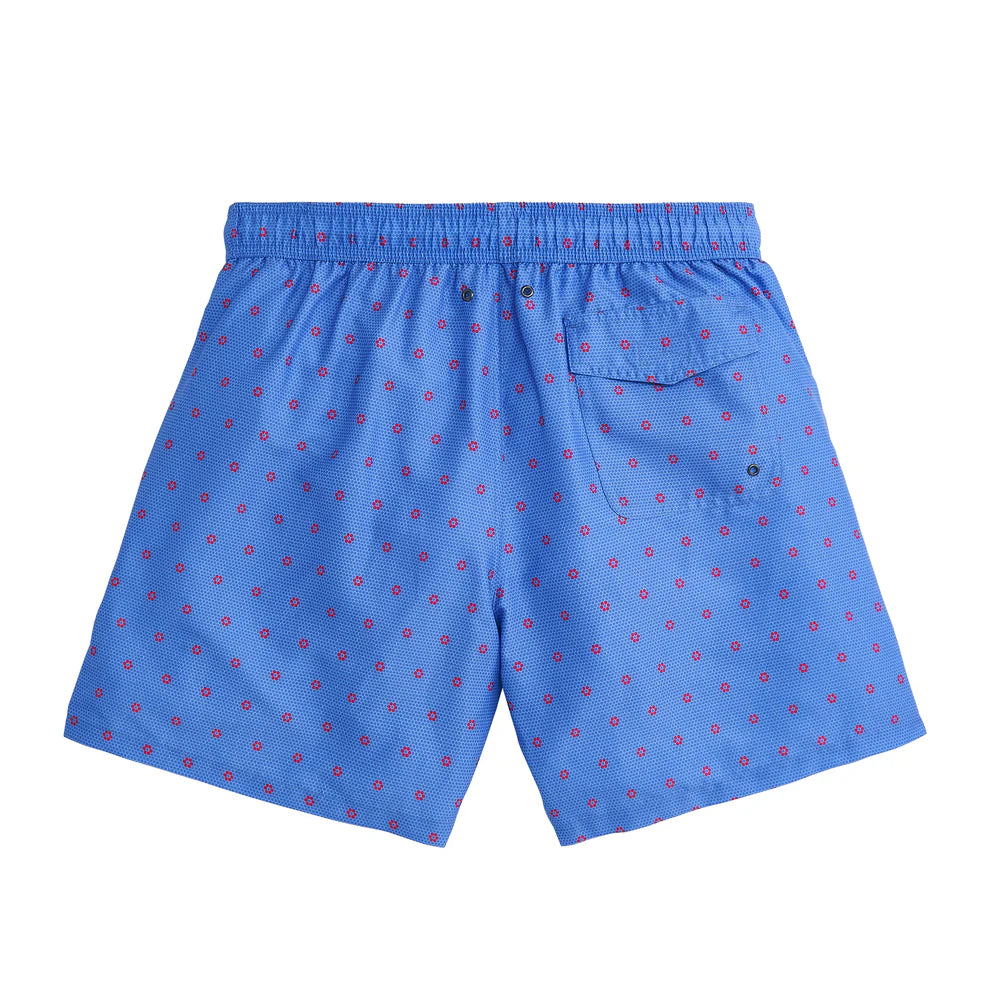 Daisy Tile Swim Trunks
