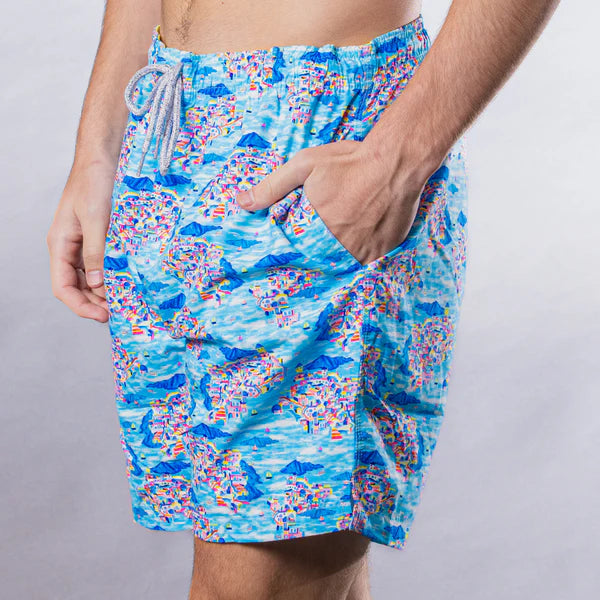 Santorini Swim Trunks