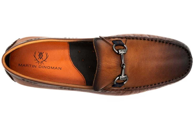 Bermuda Horse Bit Loafer-Whiskey