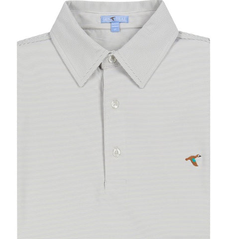 Fog Classic Pinstripe Performance Polo