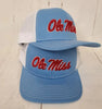 Ole Miss Script Puff Hat