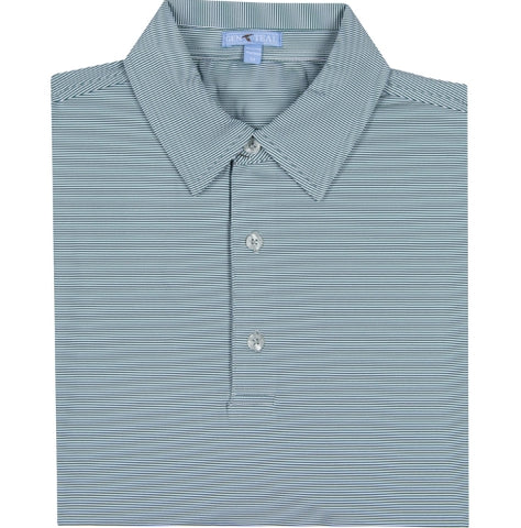 Pine Club Pinstripe Performance Polo