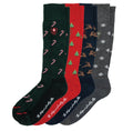 Country Christmas 4pk Socks