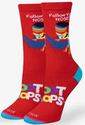 Women's Crew Follow Your Nose Socks