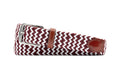 Collegiate Newport Woven Italian Rayon Elastic Belt
