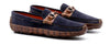 Monte Carlo Suede Horse Bit Loafers