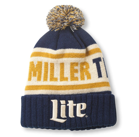 Miller Lite Pillow Line Beanie