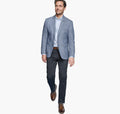 Washed Linen-Blend Blazer
