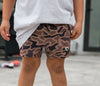 Youth Camo Athletic Shorts