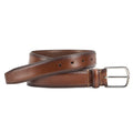 Edge Embossed Leather Belt