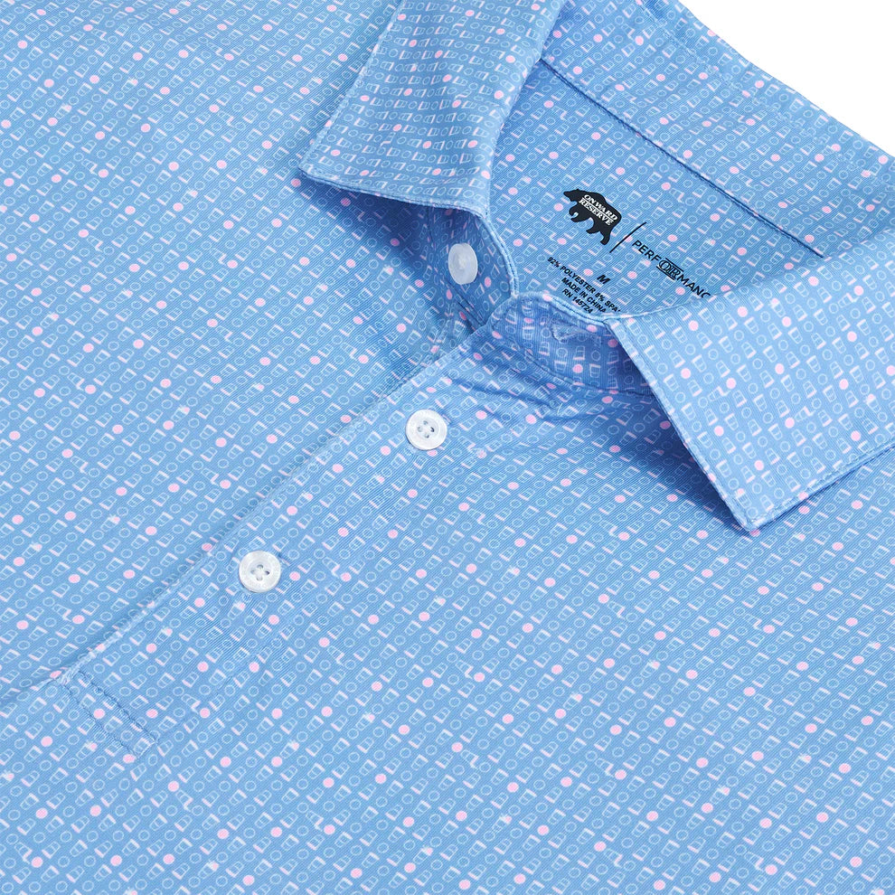 Tailgate Games Printed Performance Polo