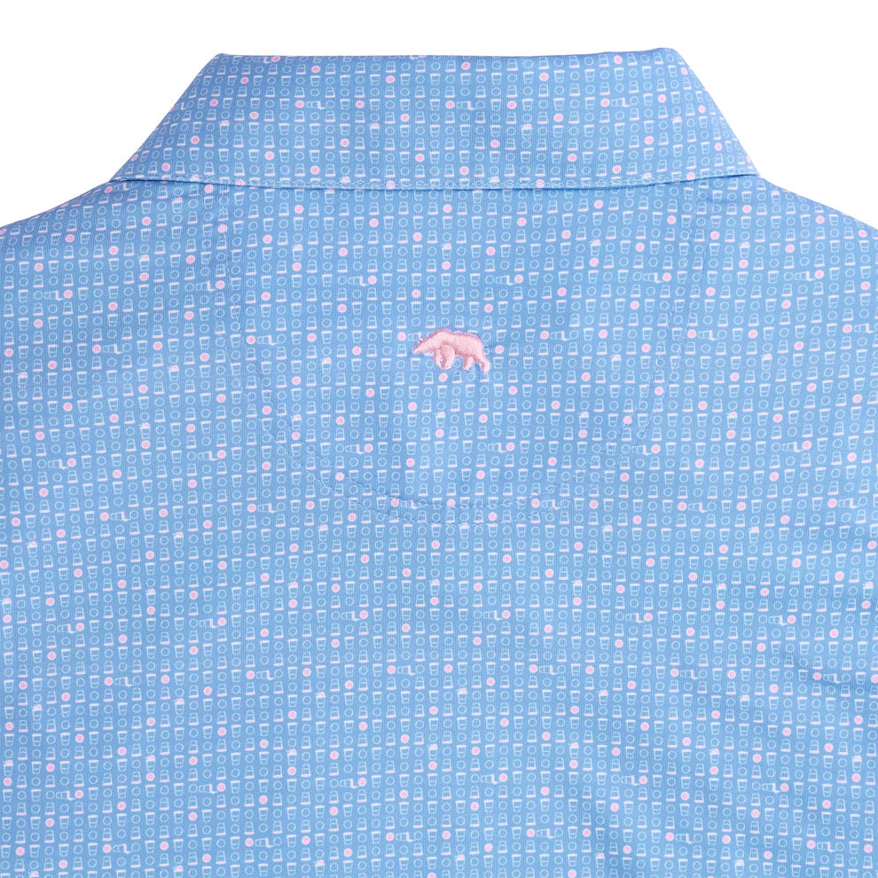 Tailgate Games Printed Performance Polo