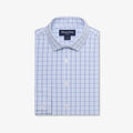 Leeward Dress Shirt - Cloud Blue Hampton Plaid