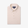 Ashe Polo - Oat Heather