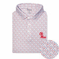 The Ole Miss Tempo Performance Polo - White