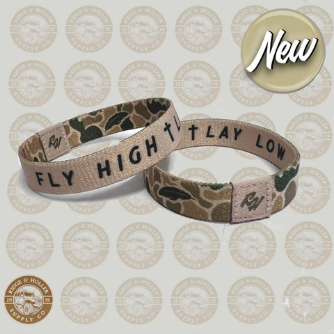 Fly High Lay Low Camo Bracelet