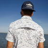 White Camo Performance Fishing Shirt