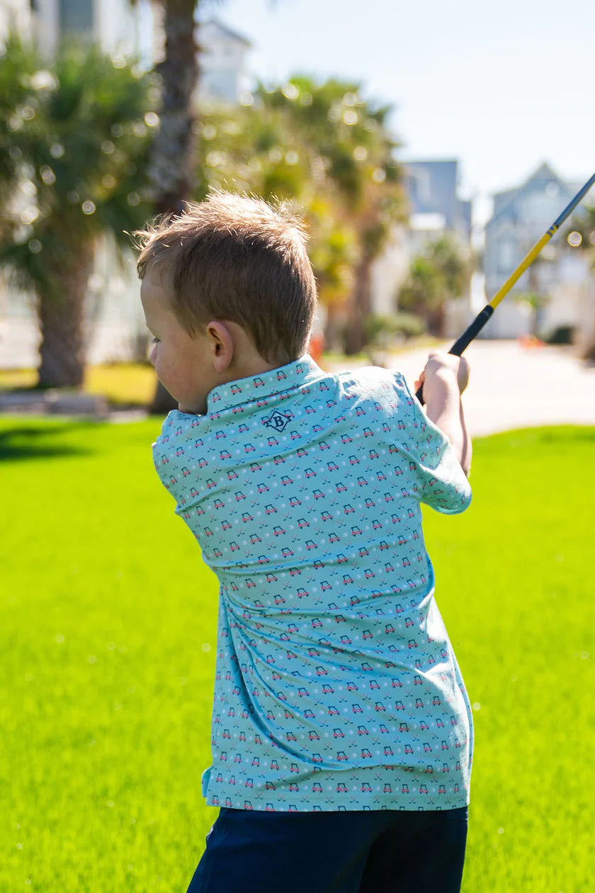 Youth Tee Time Polo