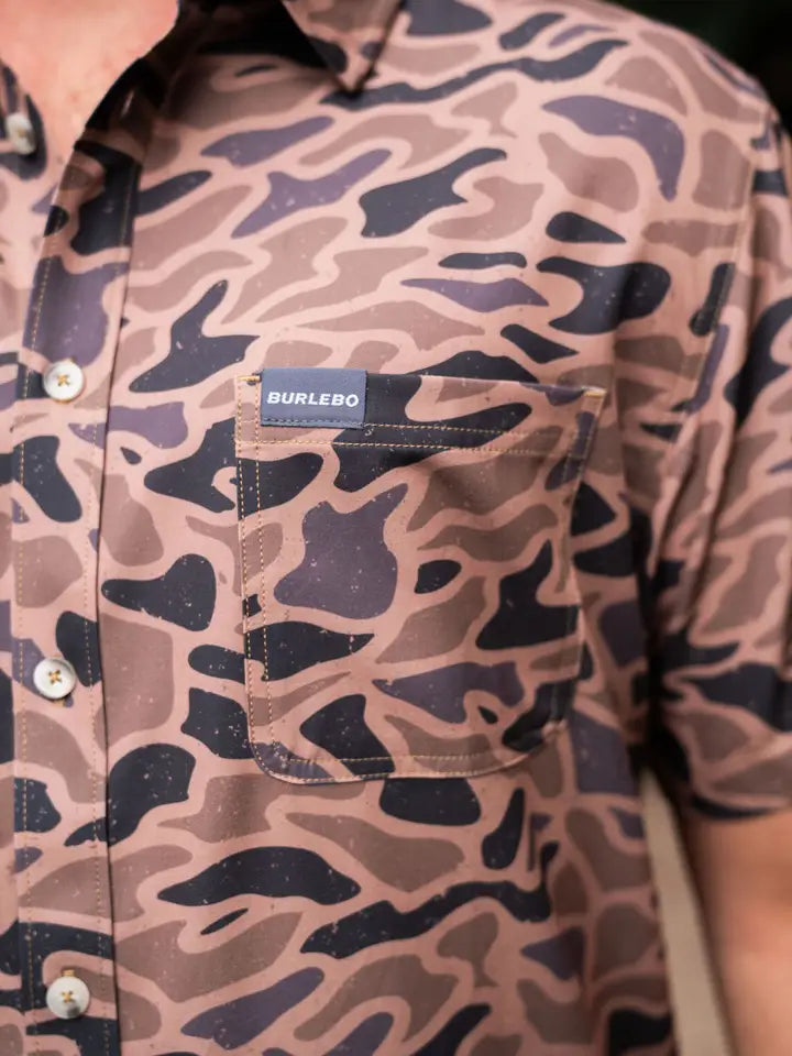 Gauge Camo Button Up