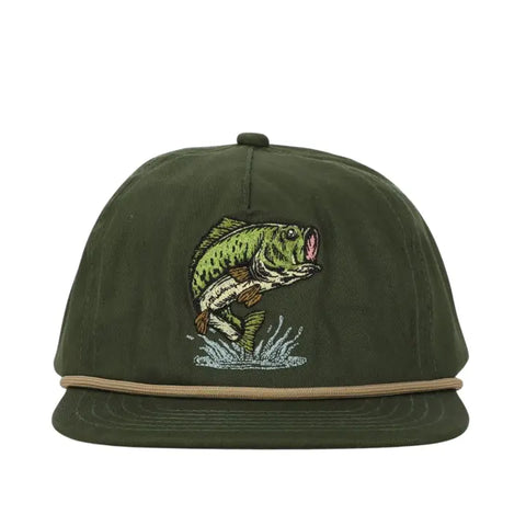 Kids Bass Snapback Rope Hat