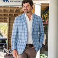 Surf Windowpane Sport Coat