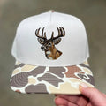 Deer - Outdoor Embroidered Camo Hat