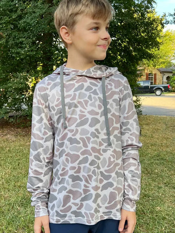 Youth Classic Deer Camo Hoodie