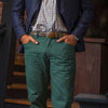 Classic Five Pocket Pant - Mallard Green
