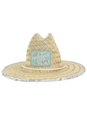 Boy's Sage Camo Cabo Staw Hat