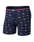 Vibe Xtra Soft Comfort Boxer Brief Fly - USA Signet/Maritime