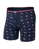 Vibe Xtra Soft Comfort Boxer Brief Fly - USA Signet/Maritime