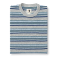Elmwood Crewneck Stripe Pique Sweater