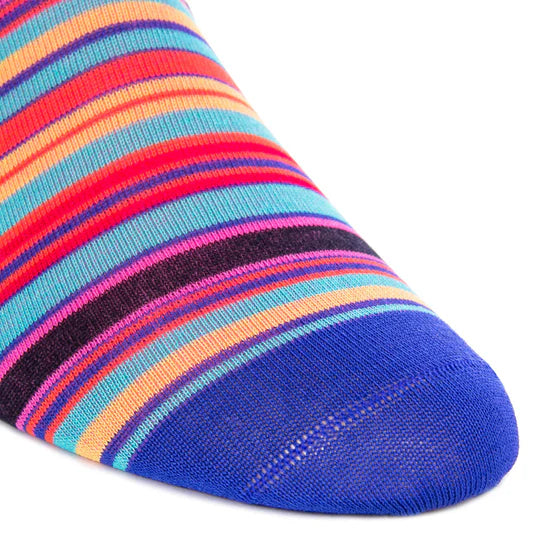 Multicolored Striped Socks