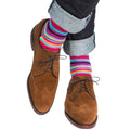 Multicolored Striped Socks